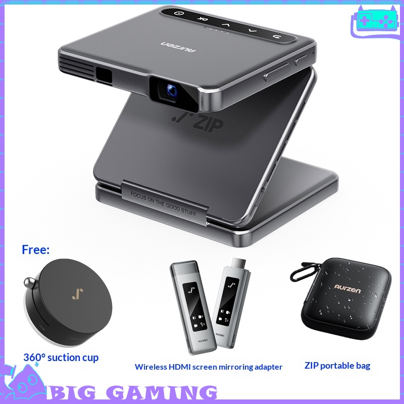 Home Cinema Laser Projector - جهاز عرض ZIP DLP صغير محمول