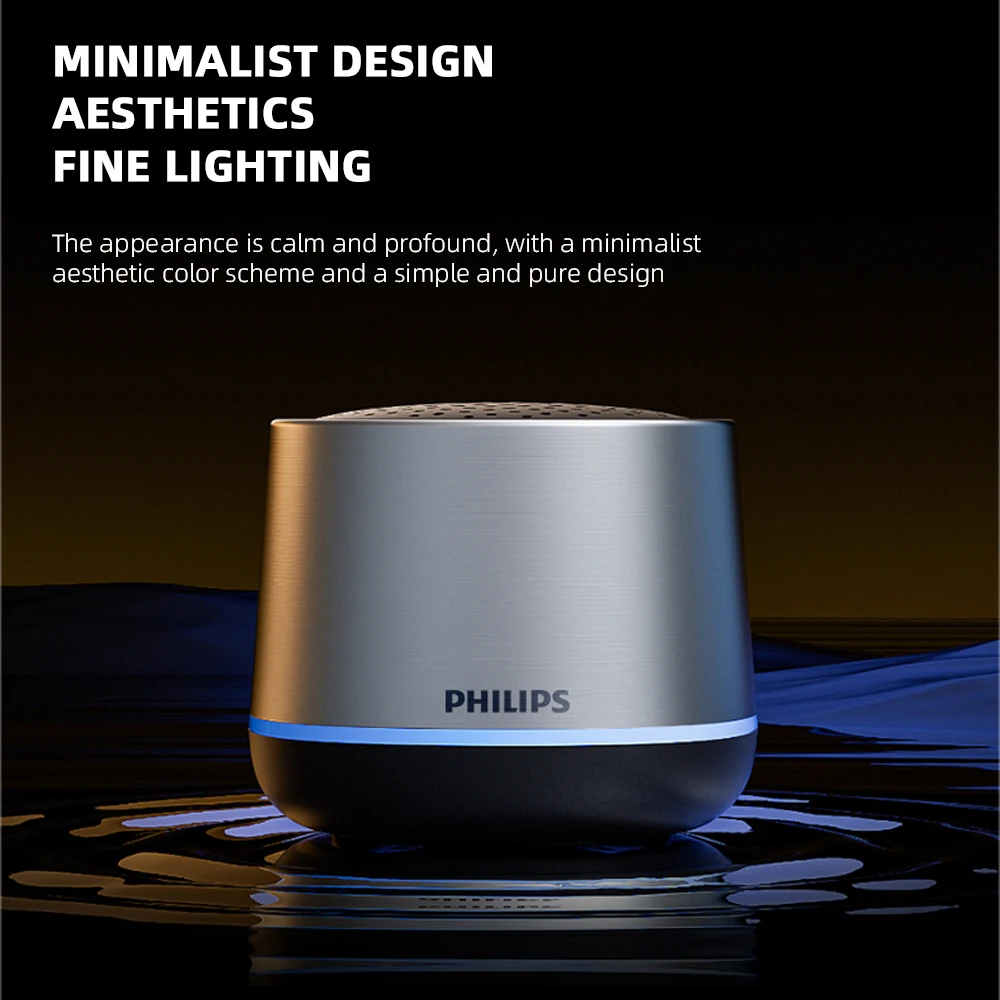 Home Cinema Philips - مكبر صوت بلوتوث لاسلكي محمول من