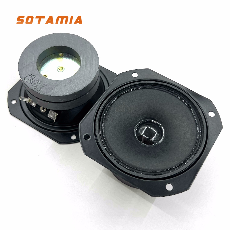 Home Cinema Accessories - SOTAMIA 2 قطعة 3 بوصة مكبر