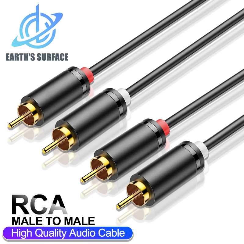 Home Cinema Reviews - HIFI ستيريو كابل RCA 2RCA إلى