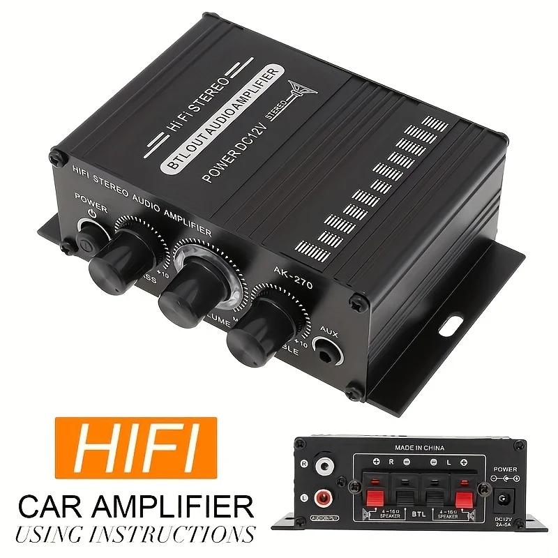 Home Cinema Reviews - مكبر صوت صغير AK-270 بقوة 400