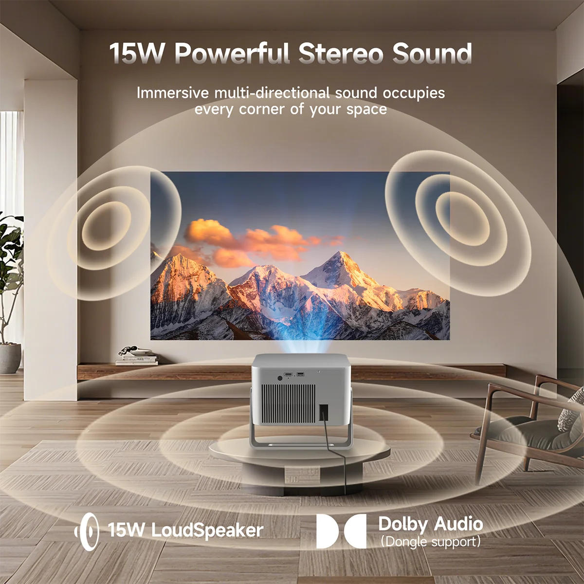 جهاز عرض Magcubic HY350GTV بقو - مراجعة Home Cinema Accessories وسعره