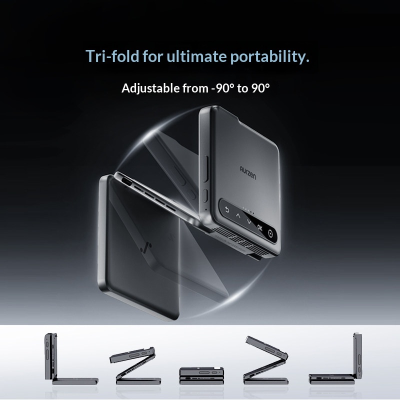جهاز عرض ZIP DLP صغير محمول لا - مراجعة Home Cinema Laser Projector وسعره