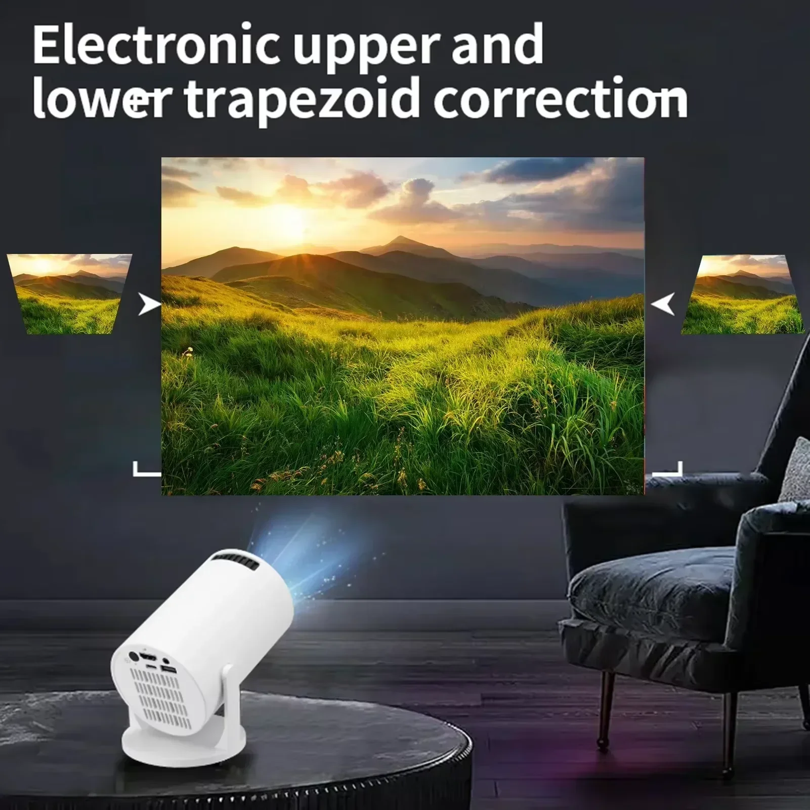 جهاز عرض ذكي جديد ميني HY300 ب - مراجعة Home Cinema Accessories وسعره