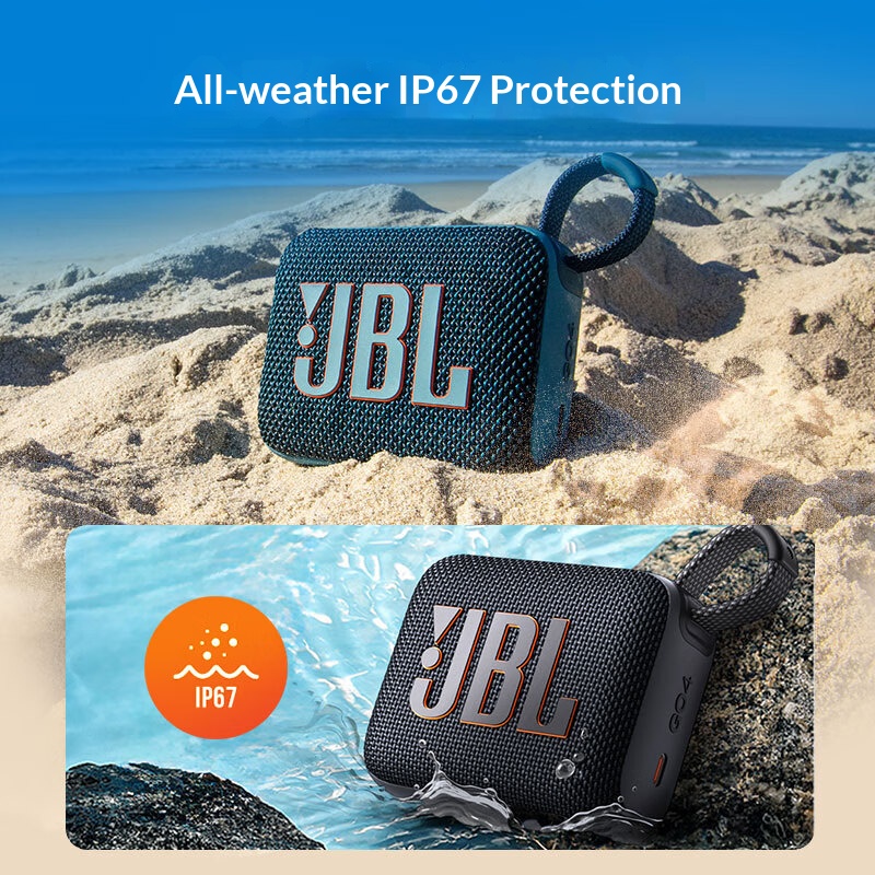 مكبر صوت JBL GO4 الرياضي المحم - مراجعة Jbl Speaker Go 4 وسعره