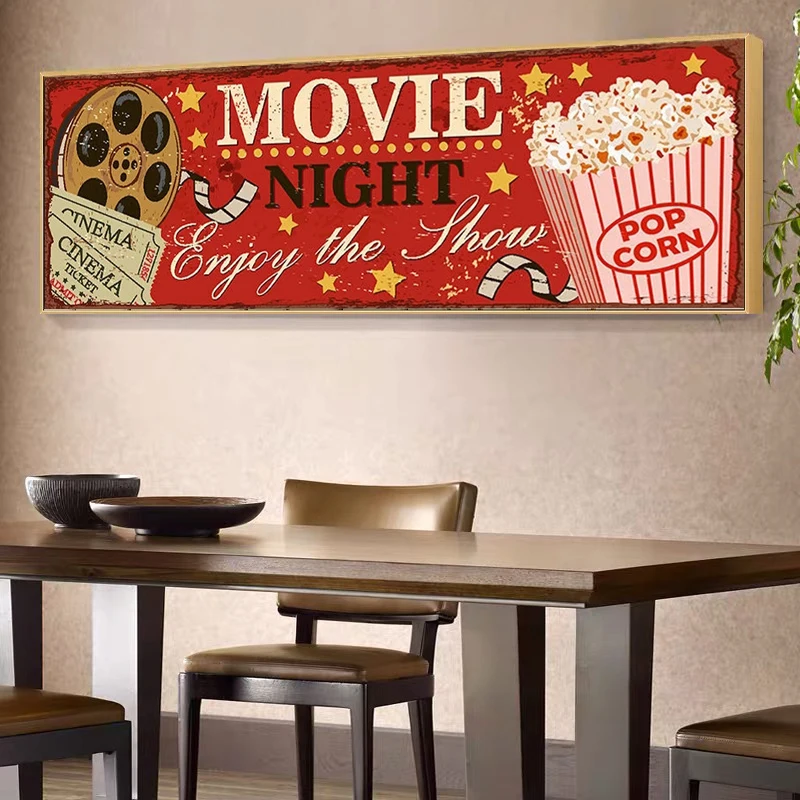 سينما تسجيل قماش اللوحة مجردة  - مراجعة Home Cinema In وسعره