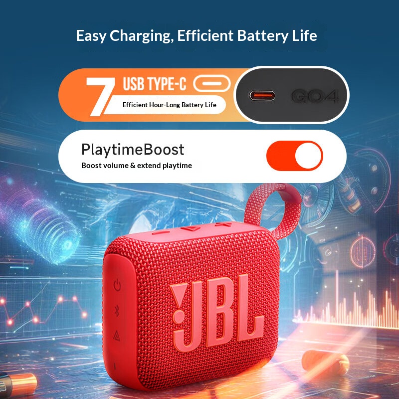 مكبر صوت JBL GO4 مقاوم للغبار  - مراجعة Jbl Speaker Go 4 وسعره