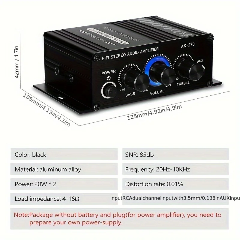 مكبر صوت صغير AK-270 بقوة 400  - مراجعة Home Cinema Reviews وسعره