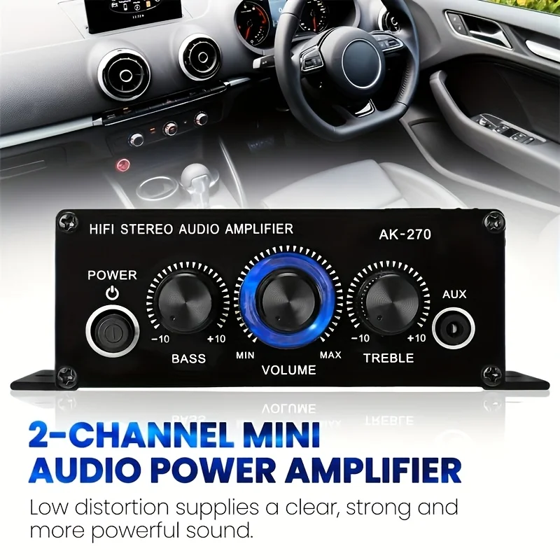 مكبر صوت صغير AK-270 بقوة 400  - مراجعة Home Cinema Reviews وسعره