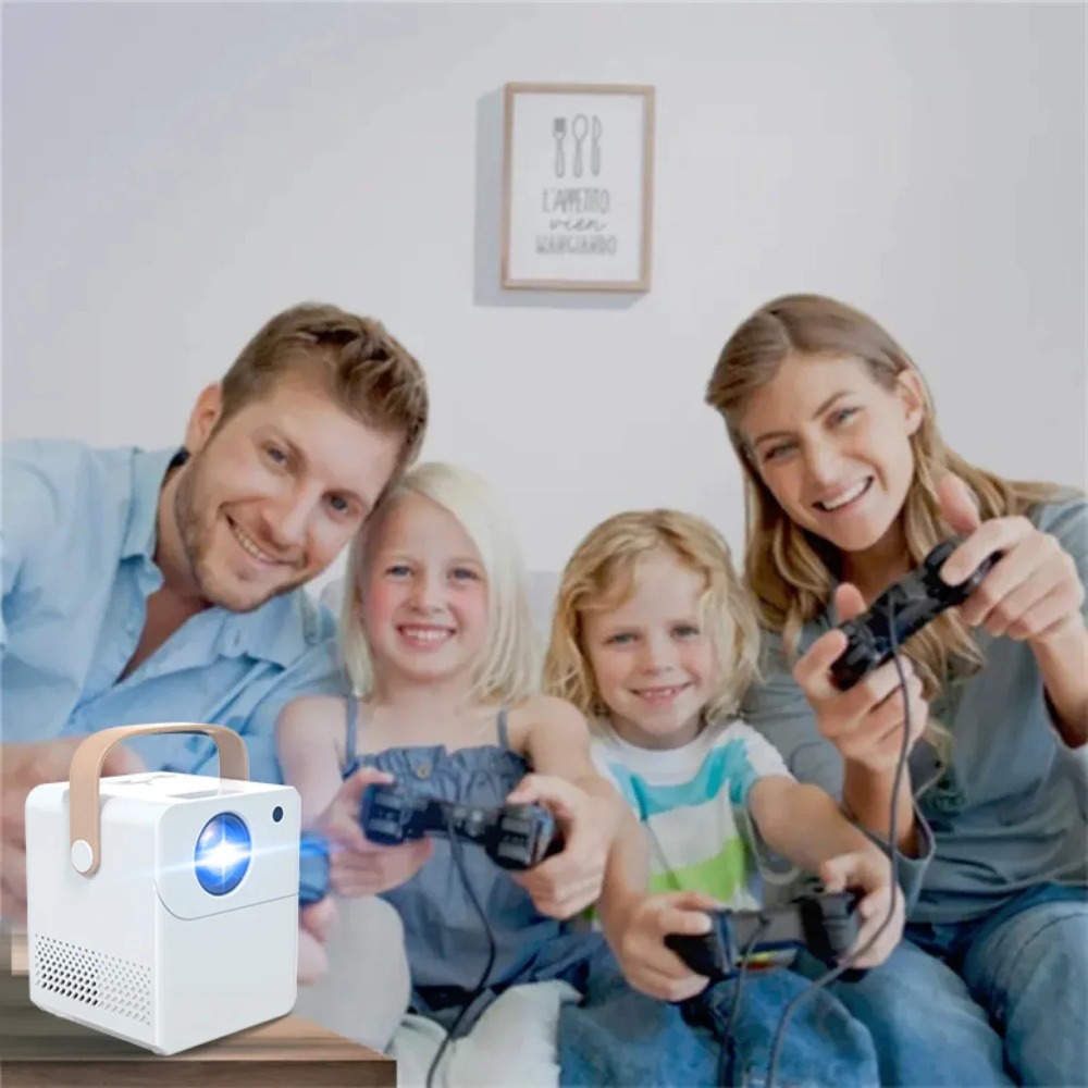 جهاز عرض ذكي محمول 4K مسرح منز - مراجعة Home Cinema In وسعره